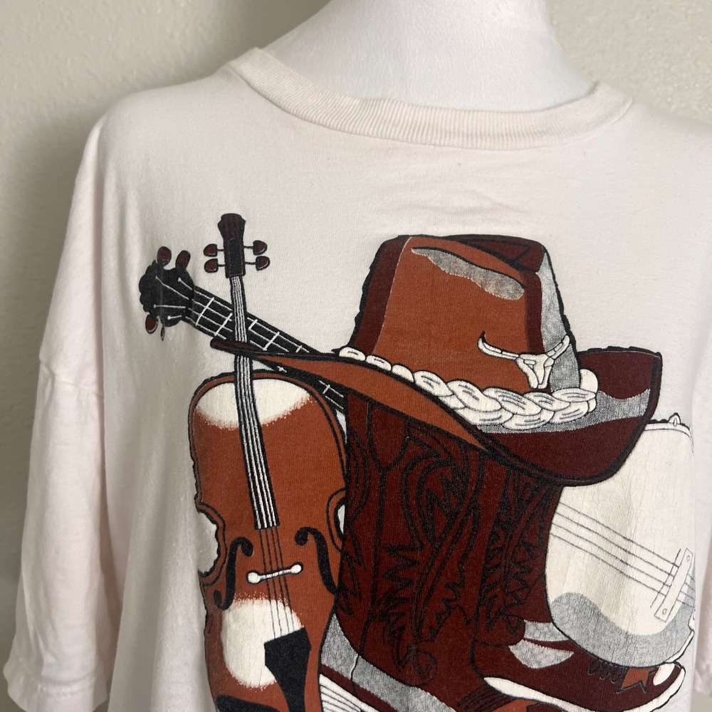 Vintage Graphic‎ Tee Womens Country Music